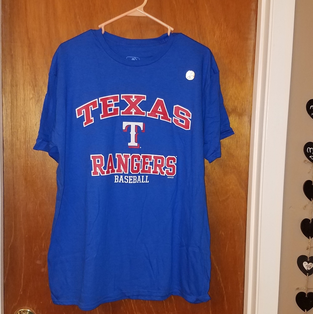 Texas Rangers T shirt  L. MLB baseball